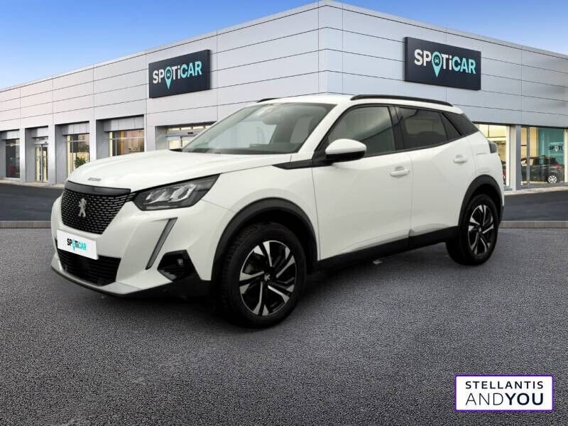 Blanc Utilisé 2020 Peugeot 2008 Allure SUV | 14 990 € (Prix juste) - Image 1/4