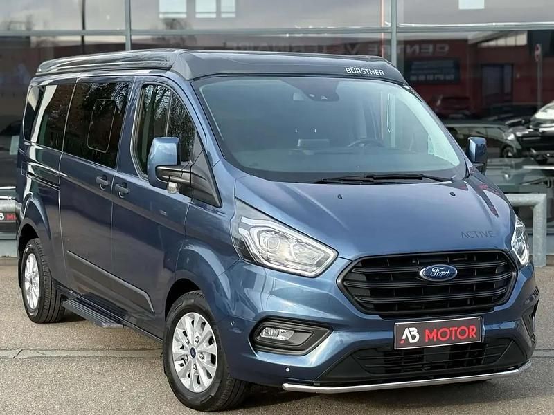 Bleu Occasion 2023 Ford Transit Custom Nugget Monospace | 53 990 € - Image 1/4