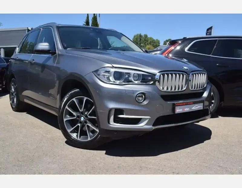 Gris Utilisé 2017 BMW X5 xLine SUV | 29 900 € (Prix juste) - Image 1/4