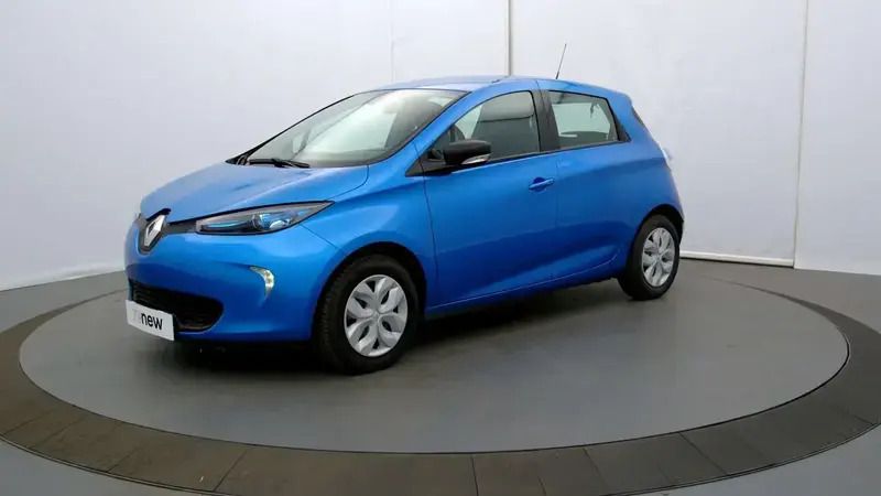 Bleu Utilisé 2018 Renault Zoe Life Citadine | 6 590 € (Bon prix) - Image 1/4