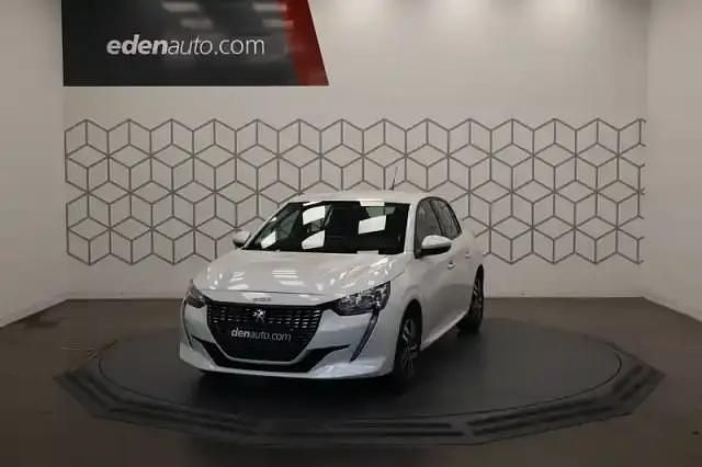 Blanc Utilisé 2020 Peugeot 208 Allure Citadine | 11 990 € (Bon prix) - Image 1/4