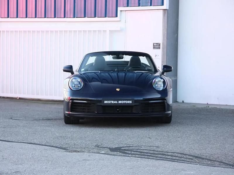 Bleu Occasion 2019 Porsche 911 Carrera S Cabriolet Cabriolet | 139 900 € (Bon prix) - Image 1/4
