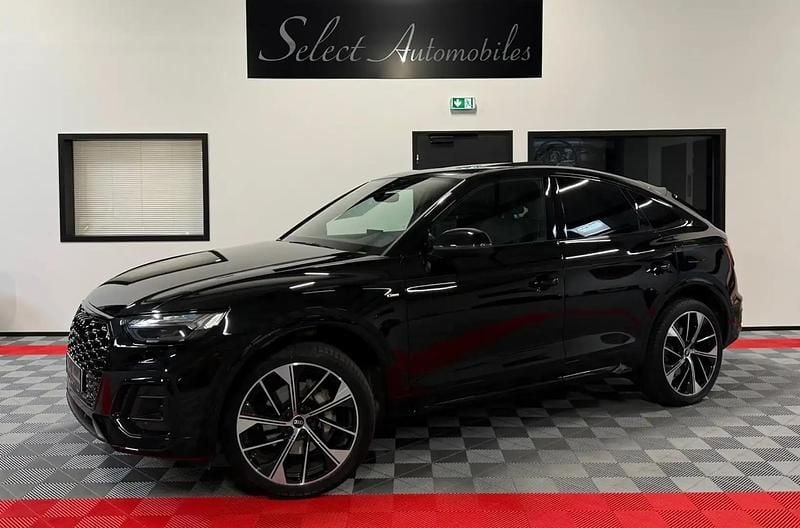 Noir Utilisé 2021 Audi Q5 Sportback S-Line SUV | 54 900 € (Prix cher) - Image 1/4