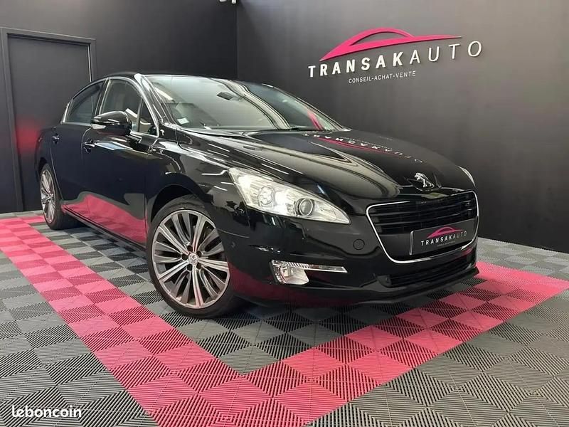 Noir Utilisé 2013 Peugeot 508 GT Berline | 8 990 € - Image 1/4