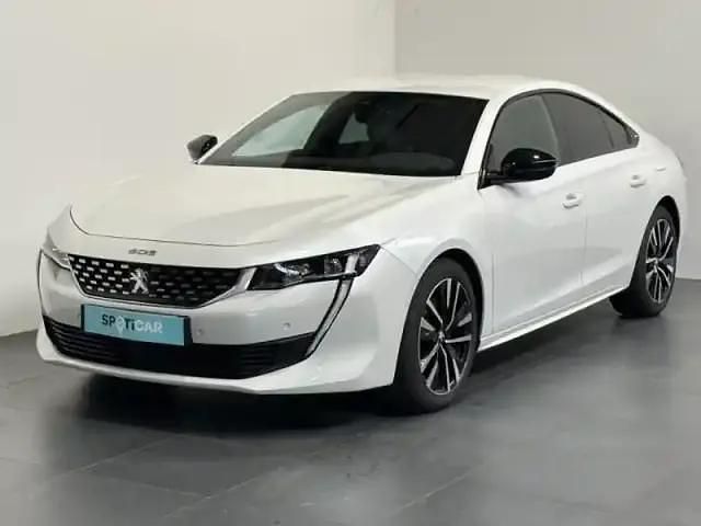 Blanc nacré (n) Occasion 2021 Peugeot 508 GT Berline | 23 990 € - Image 1/4