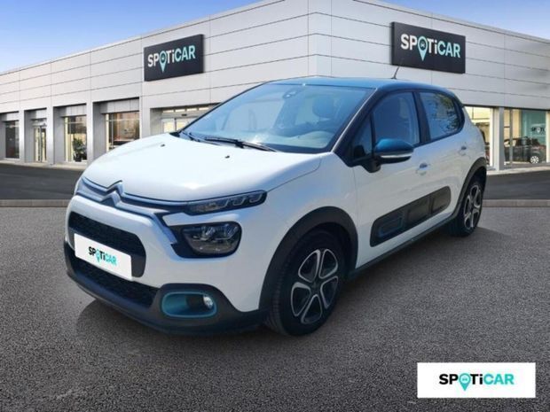 Blanc Utilisé 2021 Citroën C3 Feel Citadine | 10 990 € (Prix juste) - Image 1/4