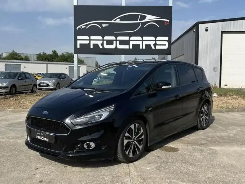 Noir Utilisé 2019 Ford S-MAX S Monospace | 25 790 € (Prix juste) - Image 1/4