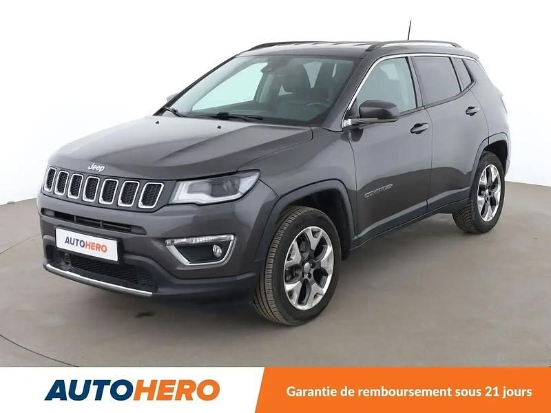 Gris Occasion 2017 Jeep Compass Limited SUV | 17 990 € (Prix juste) - Image 1/2