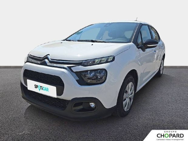 Blanc Utilisé 2021 Citroën C3 Business Class Citadine | 9 790 € (Bon prix) - Image 1/4