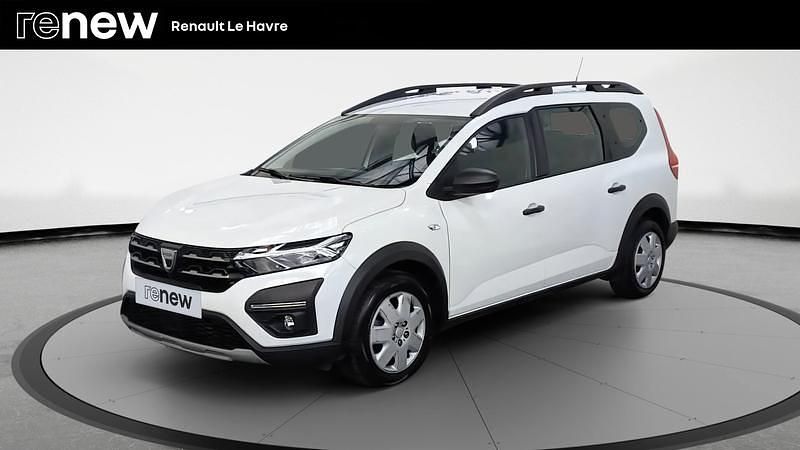Blanc Utilisé 2022 Dacia Jogger Essentiel Break | 16 990 € (Prix juste) - Image 1/4