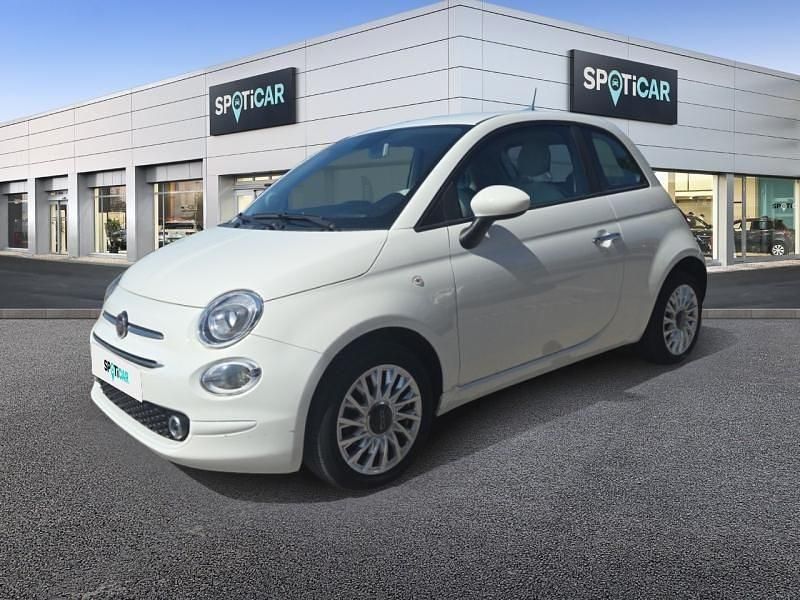Bossa nova white pastel Utilisé 2020 Fiat 500 Lounge Berline | 12 890 € (Prix juste) - Image 1/4