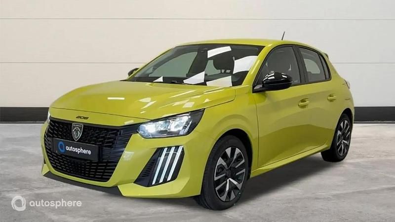 Jaune Utilisé 2024 Peugeot 208 Active Citadine | 18 999 € (Prix juste) - Image 1/4