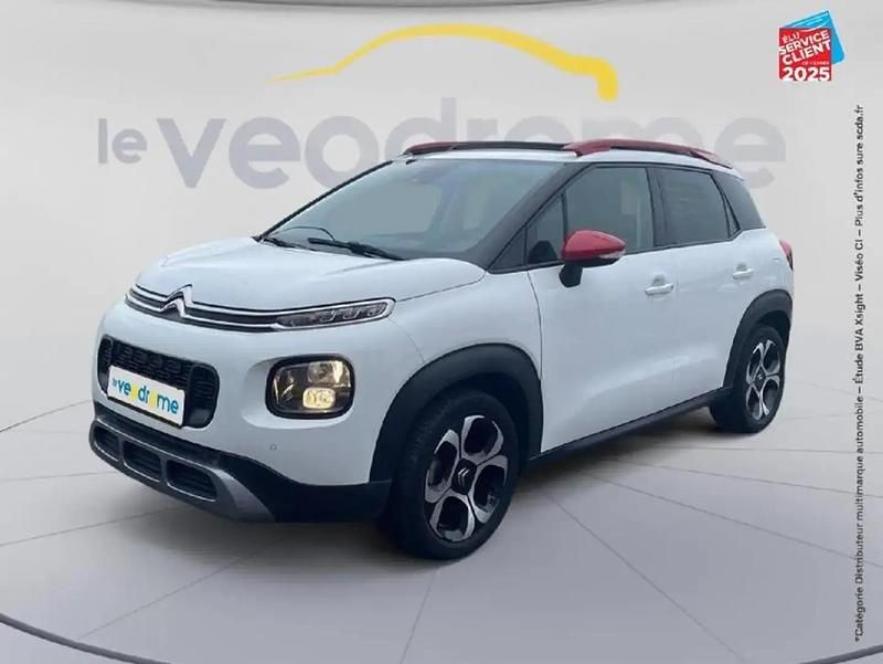 Blanc Utilisé 2018 Citroën C3 Aircross PureTech SUV | 9 299 € (Bon prix) - Image 1/4