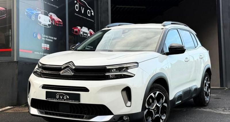 Blanc Occasion 2022 Citroën C5 Aircross Shine SUV | 23 490 € (Prix assez cher) - Image 1/4