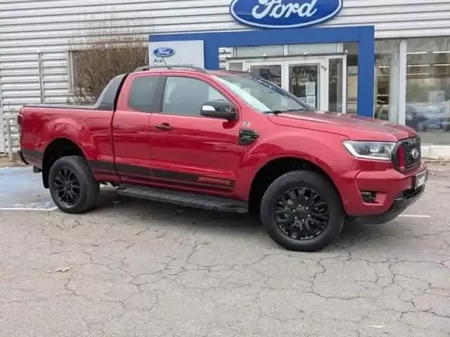 Rouge lucid métallisé Occasion 2022 Ford Ranger Pick-up | 35 990 € (Prix juste) - Image 1/4