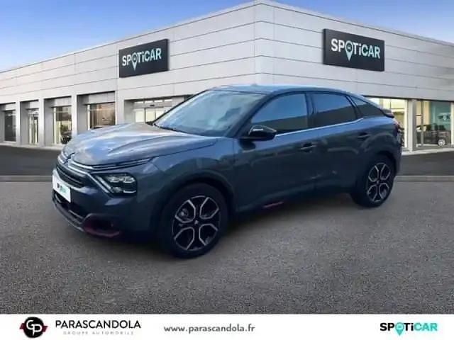 Gris Utilisé 2023 Citroën e-C4 Shine Berline | 20 990 € (Prix juste) - Image 1/4