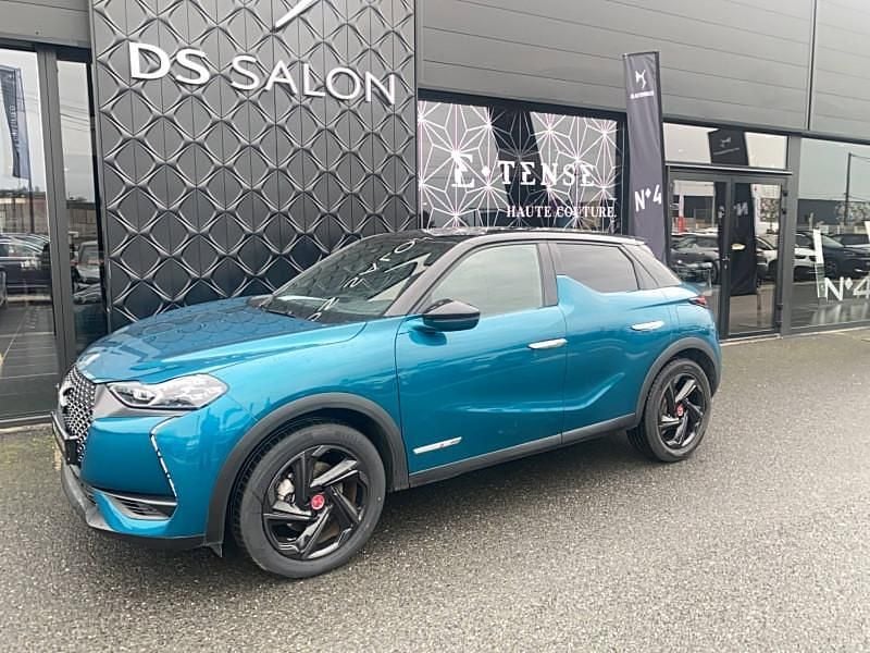 Bleu Occasion 2022 DS Automobiles DS3 Crossback Performance Line Plus SUV | 18 490 € (Prix juste) - Image 1/4