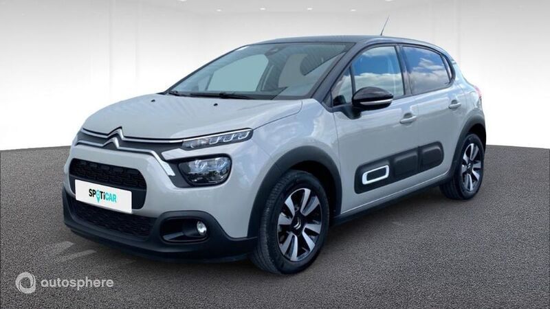 Jaune Utilisé 2023 Citroën C3 PureTech Citadine | 12 579 € (Prix juste) - Image 1/4