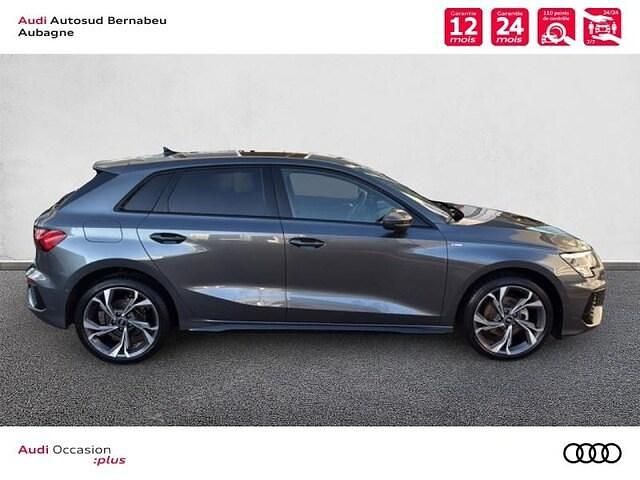 Occasion Audi A3 S-Line 110 ch (80 kW) 2023 Gris daytona nacré Berline