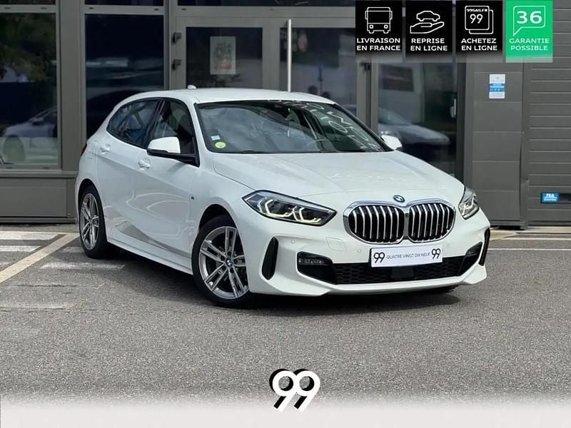 Blanc Occasion 2021 BMW 116 Citadine | 19 890 € (Prix juste) - Image 1/4