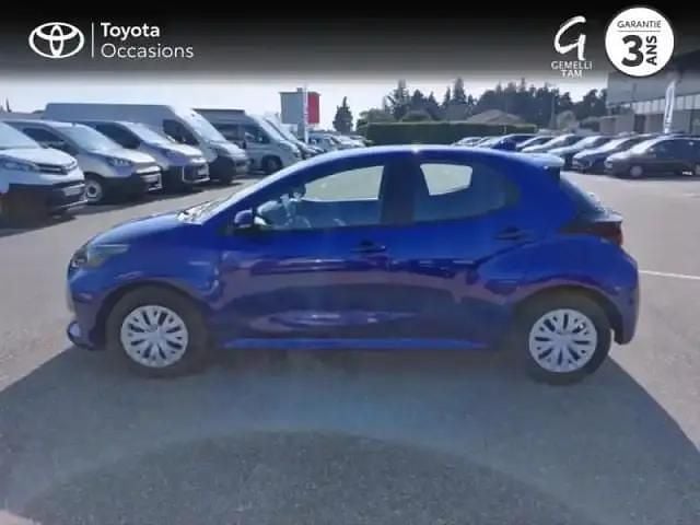 Occasion Toyota Yaris Hybrid 116 ch (85 kW) 2024 Bleu genièvre (m) Berline
