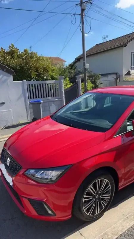 Rouge Utilisé 2022 Seat Ibiza Reference Citadine | 14 300 € (Bon prix) - Image 1/4