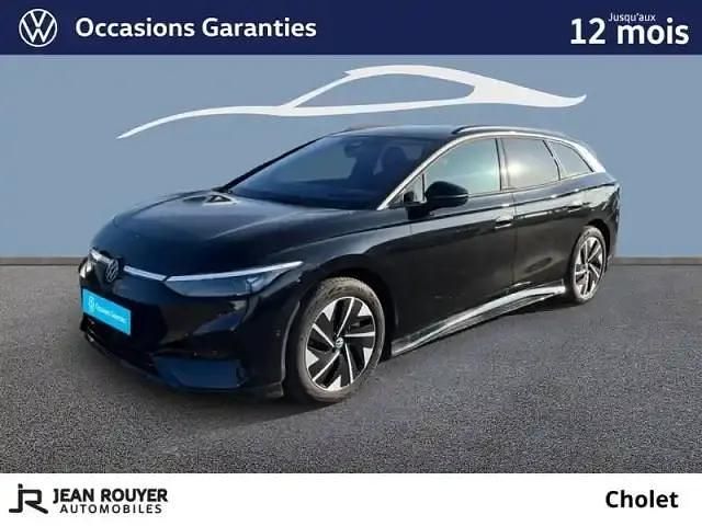 Noir Utilisé 2024 VW ID.7 Pro Berline | 46 999 € (Prix juste) - Image 1/4