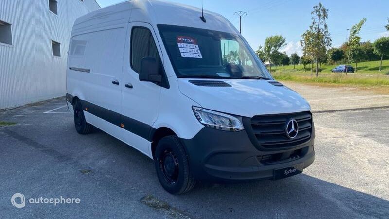 Blanc Utilisé 2024 Mercedes Sprinter Van | 45 900 € (Prix assez cher) - Image 1/4