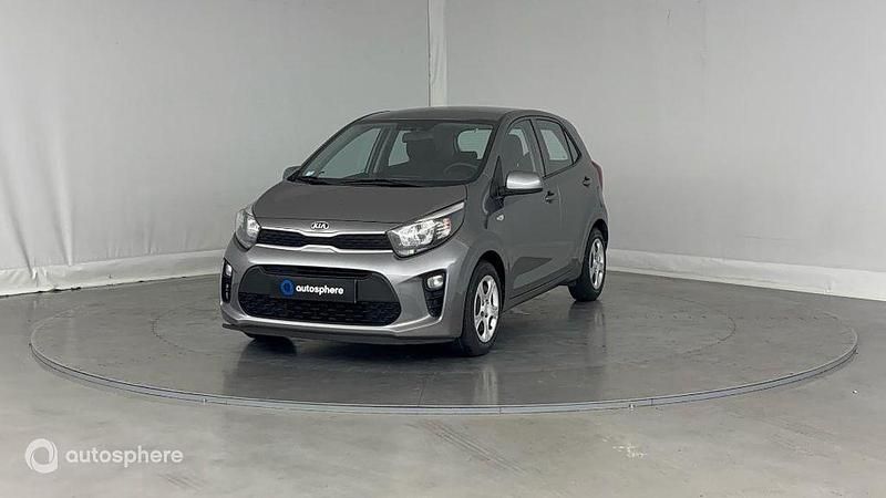 Gris Utilisé 2021 Kia Picanto Active Citadine | 10 999 € (Prix juste) - Image 1/4