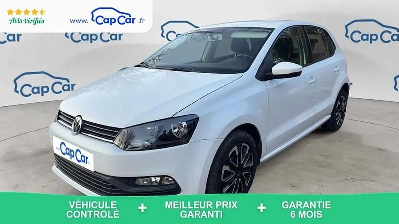 Blanc Occasion 2015 VW Polo Life Citadine | 7 290 € (Super prix) - Image 1/4