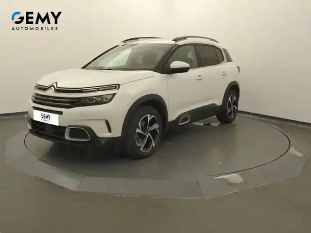 Blanc Occasion 2021 Citroën C5 Aircross Shine SUV | 21 990 € (Prix juste) - Image 1/4