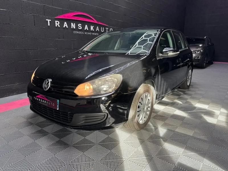 Noir Utilisé 2011 VW Golf VI Trendline Berline | 6 490 € (Prix juste) - Image 1/4