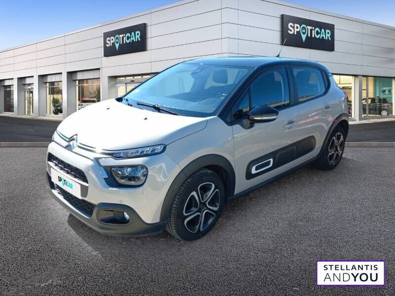 Beige Utilisé 2022 Citroën C3 PureTech Citadine | 11 990 € (Prix juste) - Image 1/4