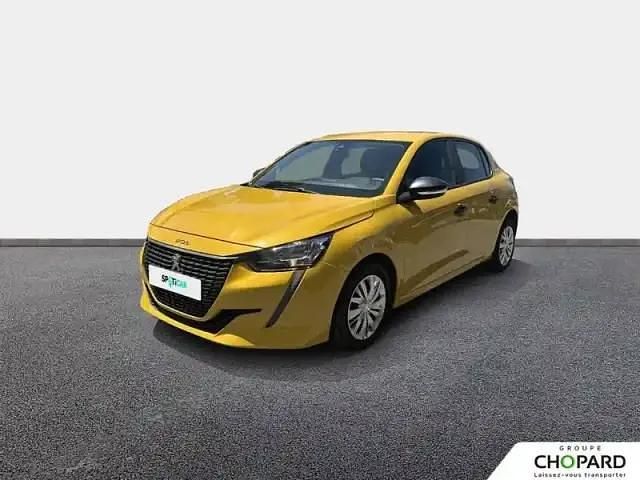 Jaune Utilisé 2021 Peugeot 208 S Citadine | 9 999 € (Bon prix) - Image 1/4