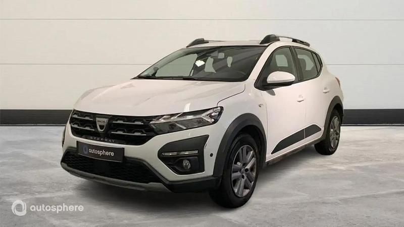 Blanc Utilisé 2022 Dacia Sandero Comfort Citadine | 15 999 € (Prix juste) - Image 1/4
