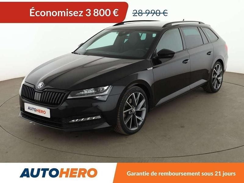 Occasion Skoda Superb SportLine 150 ch (110 kW) 2021 Noir Break