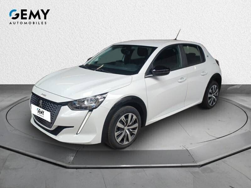 Occasion Peugeot e-208 Active 100 kW (136 ch) 2022 Blanc Citadine