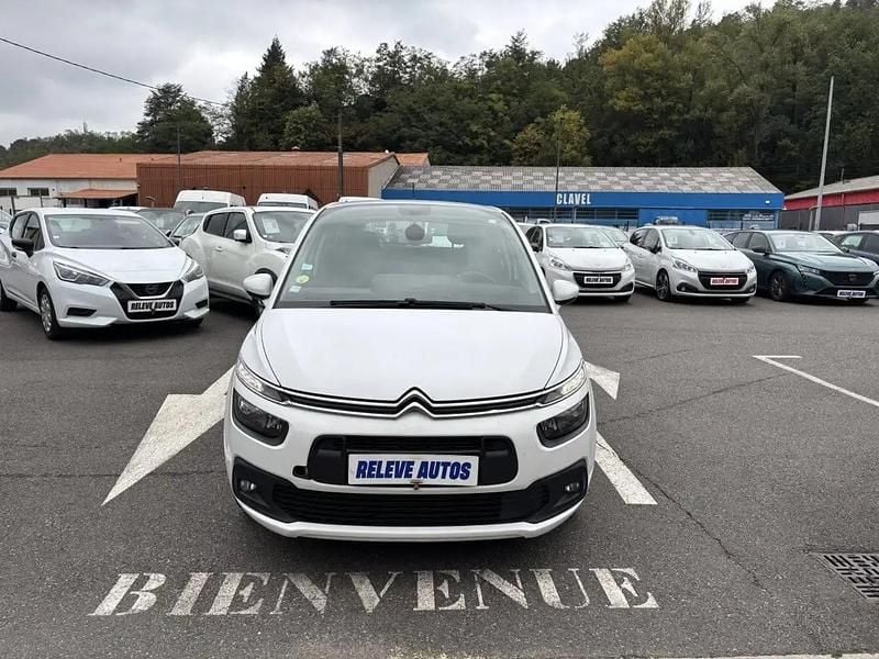 Blanc Utilisé 2019 Citroën C4 SpaceTourer Business Class Monospace | 7 990 € (Super prix) - Image 1/4