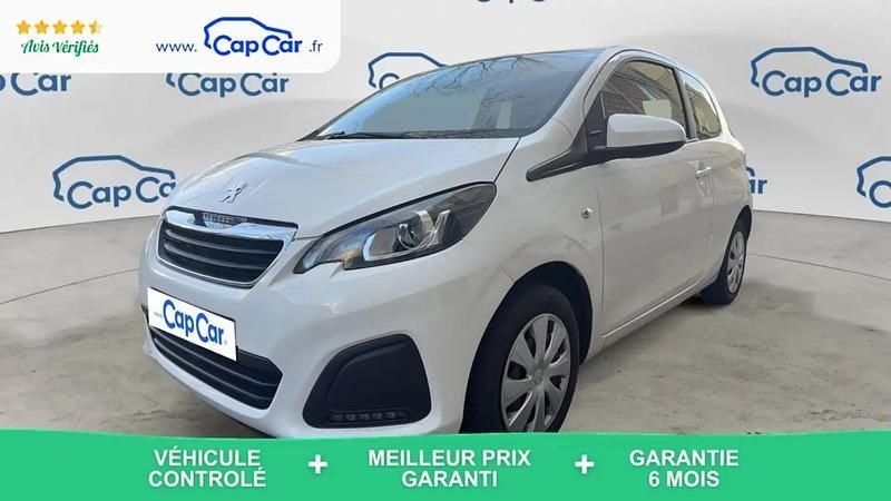 Blanc Occasion 2018 Peugeot 108 Access Citadine | 5 890 € (Bon prix) - Image 1/4