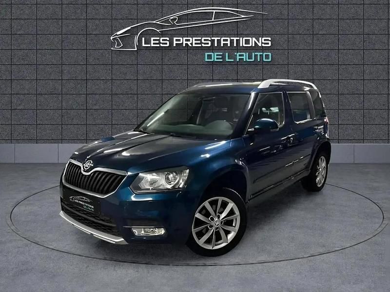 Bleu Utilisé 2014 Skoda Yeti Elegance SUV | 11 990 € (Super prix) - Image 1/4