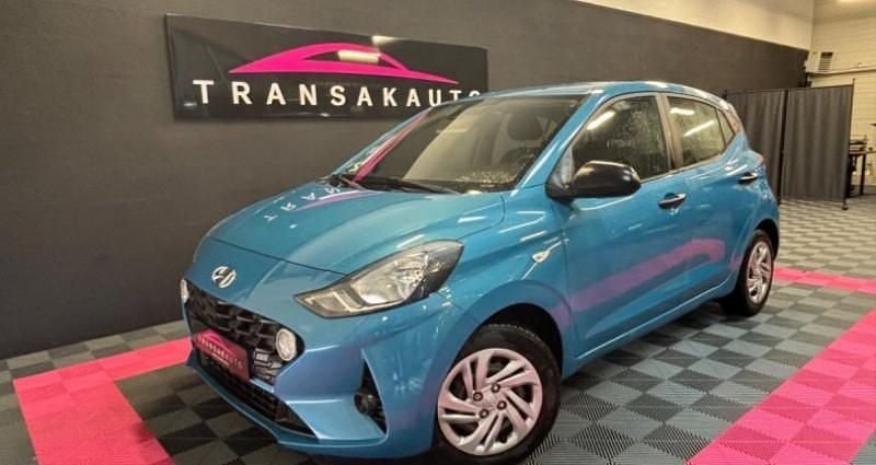 Bleu Utilisé 2021 Hyundai i10 Eco Citadine | 9 490 € (Bon prix) - Image 1/4