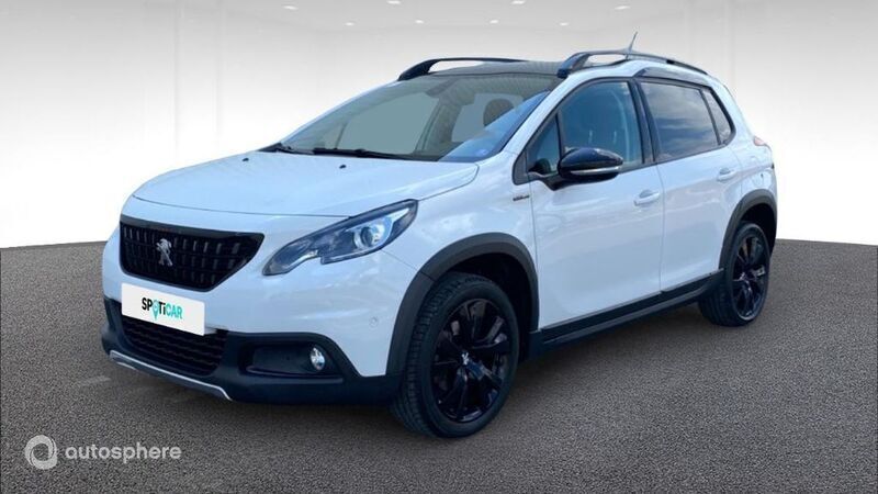 Blanc Utilisé 2019 Peugeot 2008 GT-line SUV | 11 881 € (Bon prix) - Image 1/4