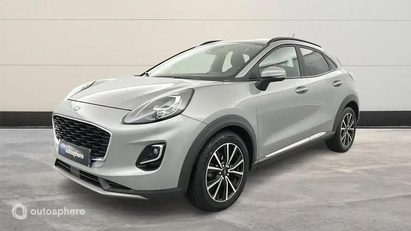 Gris Utilisé 2020 Ford Puma Gen-E Titanium SUV | 16 999 € (Prix assez cher) - Image 1/4