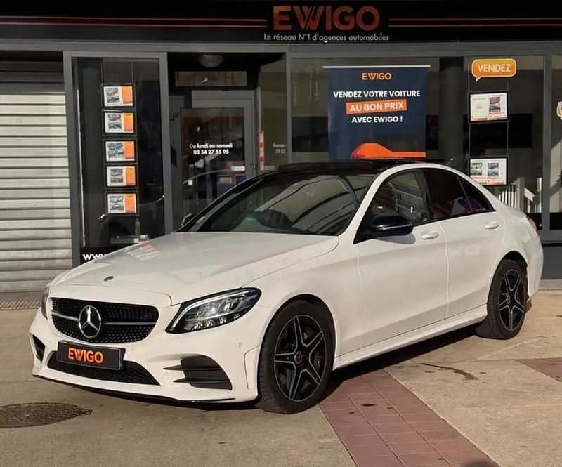Occasion Mercedes C200 AMG line 160 ch (117 kW) 2019 Blanc Berline
