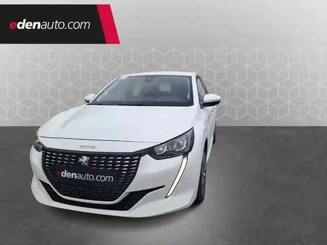 Blanc Occasion 2020 Peugeot 208 Allure Citadine | 11 599 € (Bon prix) - Image 1/4