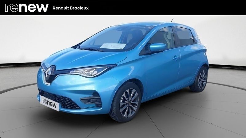 Bleu Occasion 2021 Renault Zoe Intens Citadine | 14 990 € (Prix assez cher) - Image 1/4