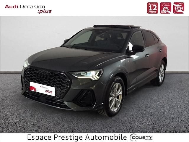 Gris daytona nacré Occasion 2025 Audi Q3 Sportback S-line plus SUV | 48 890 € (Prix juste) - Image 1/4