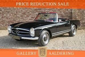 Noir Occasion 1969 Mercedes SL280 Cabriolet | 112 500 € - Image 1/4