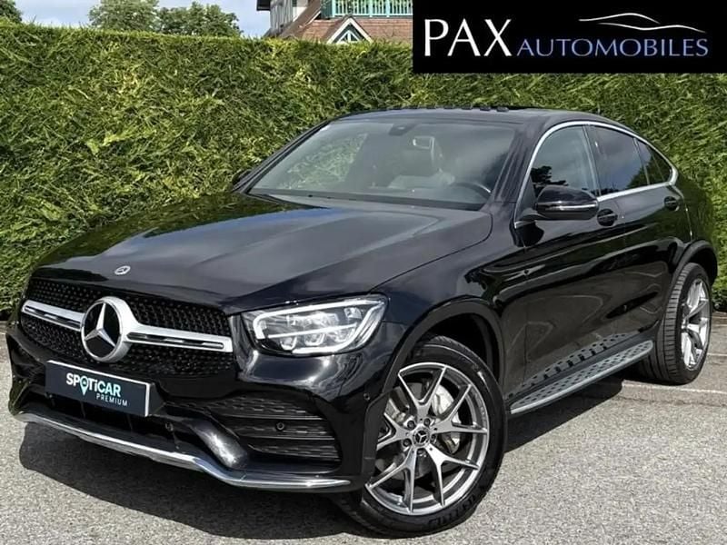 Noir Occasion 2021 Mercedes GLC300 AMG line SUV | 48 500 € (Prix juste) - Image 1/4