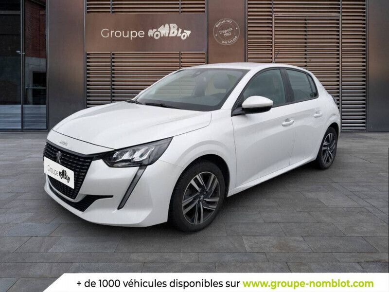 Blanc Utilisé 2020 Peugeot 208 S Citadine | 12 390 € (Prix assez cher) - Image 1/4